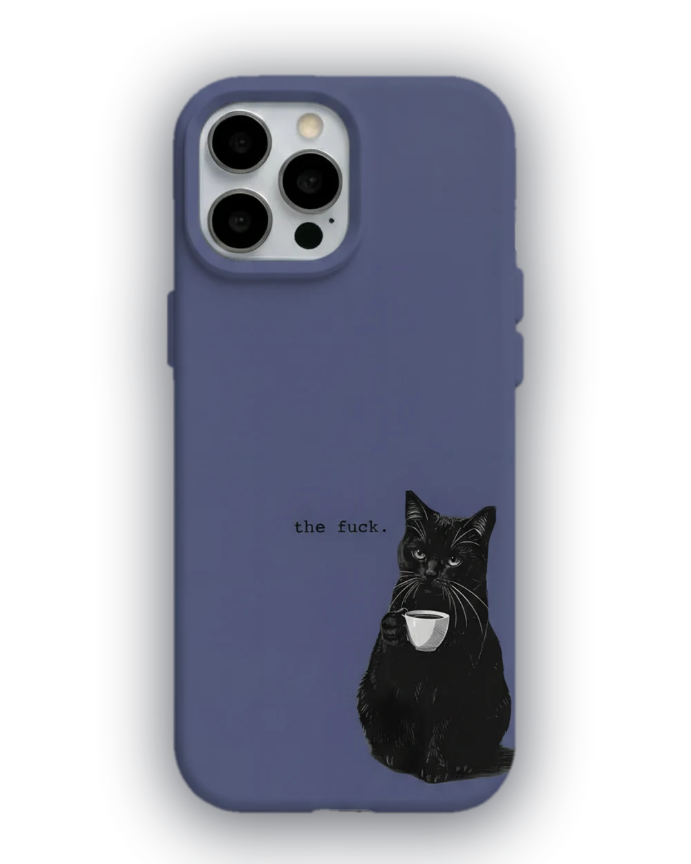 Kahve Kedisi telefon kılıfı