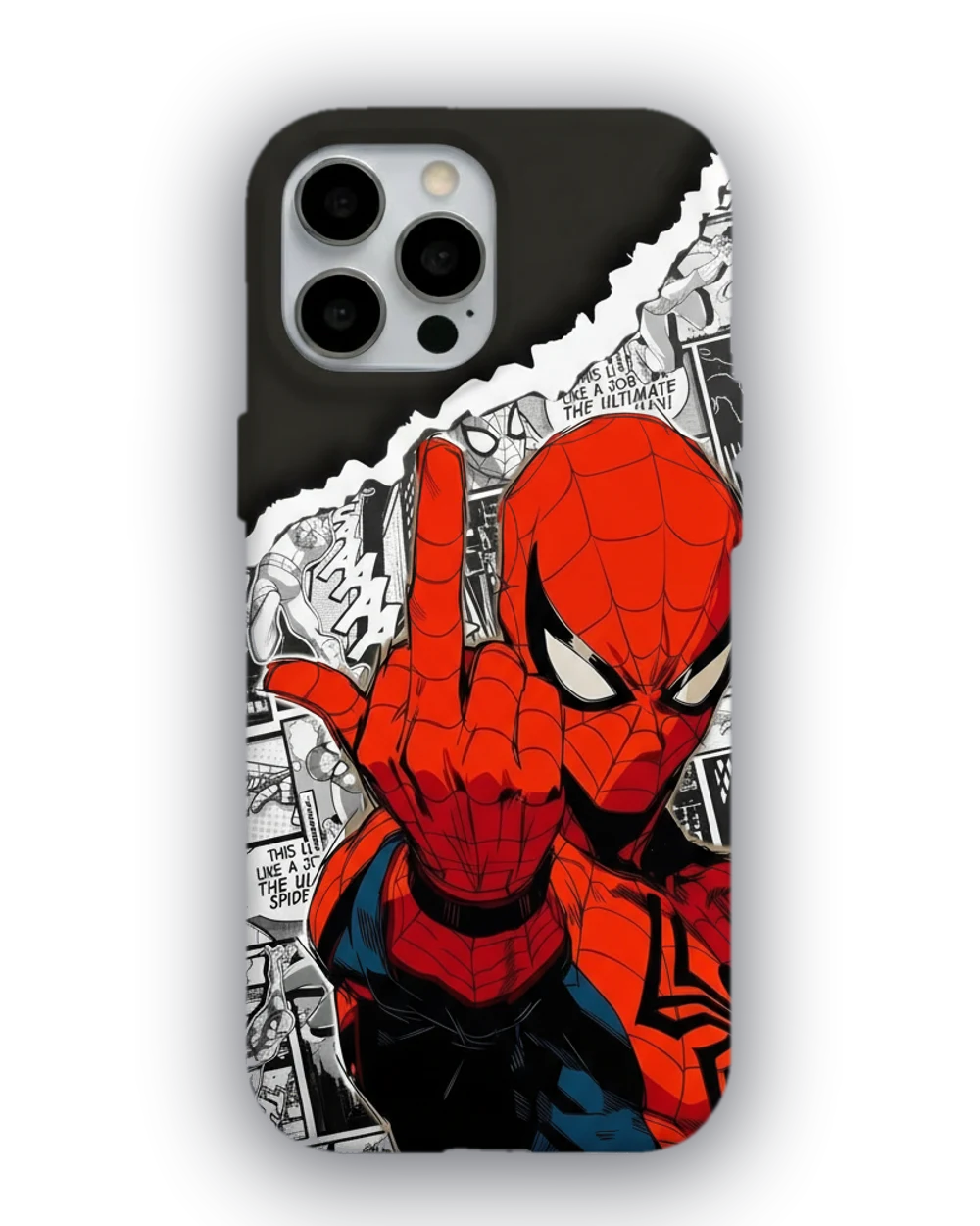 Kırmızı Örümcek Adam telefon kılıfı