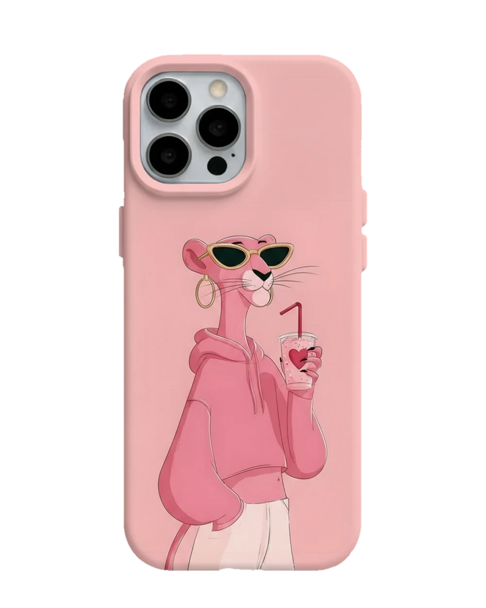 Pembe Panter telefon kılıfı
