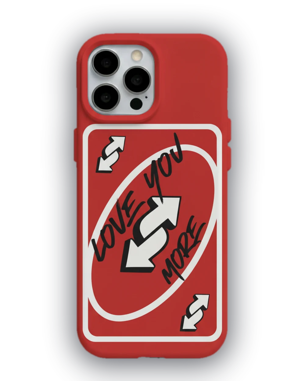 Love You More Kart telefon kılıfı