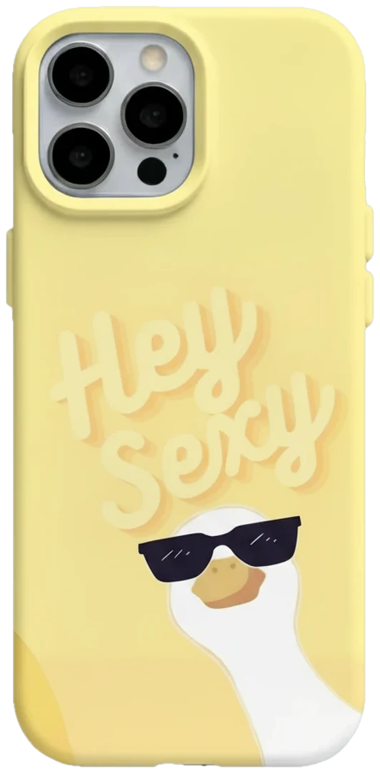 Hey Sexy Ördek telefon kılıfı