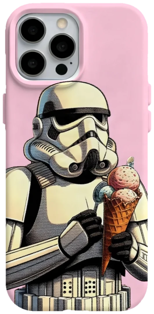 Dondurmalı Stormtrooper telefon kılıfı