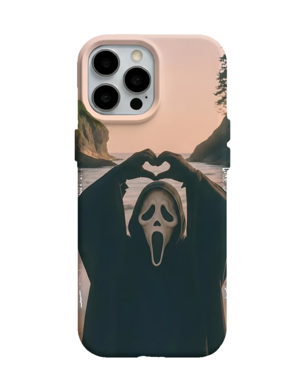 Ghostface Kalp telefon kılıfı