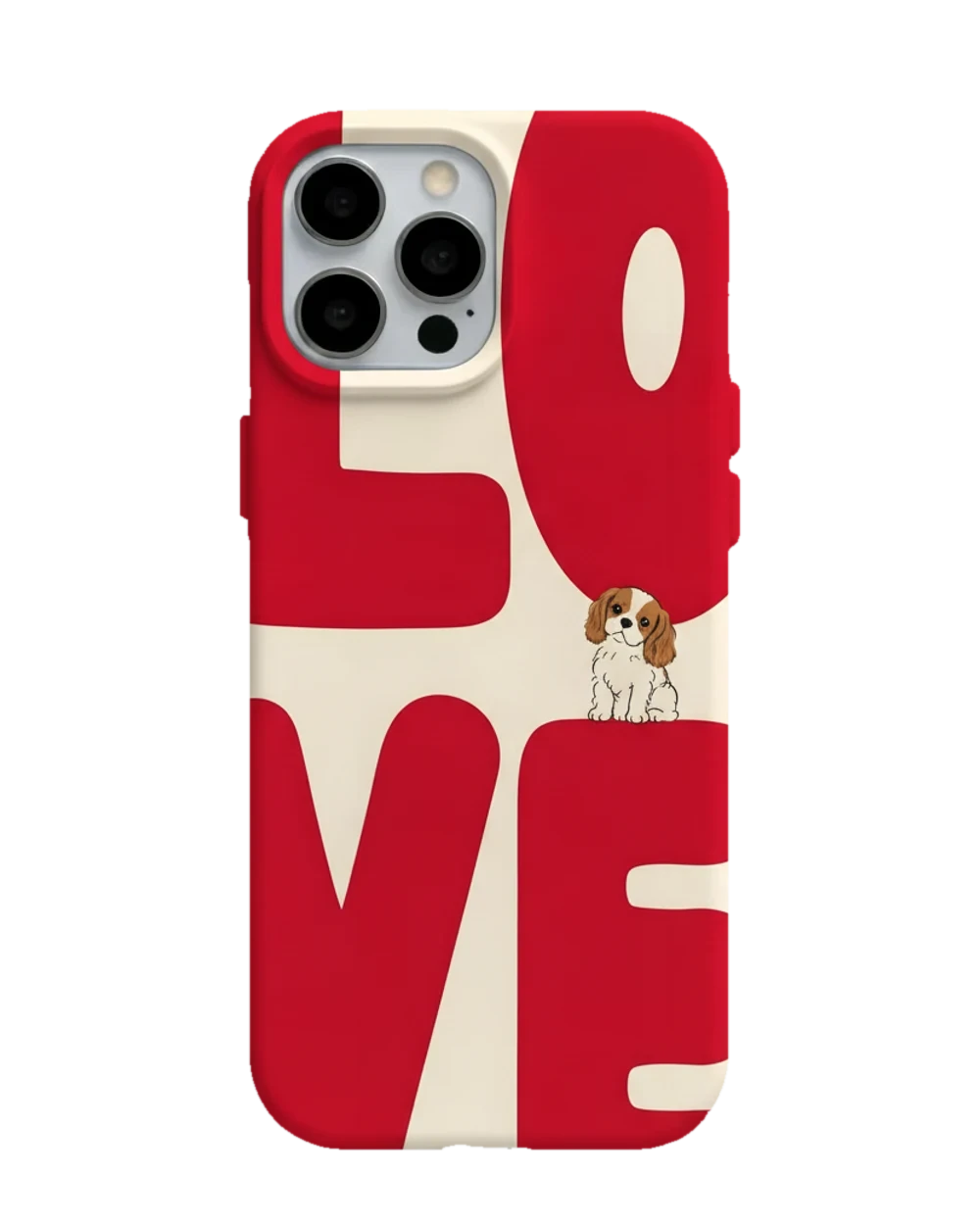 Love Köpek telefon kılıfı