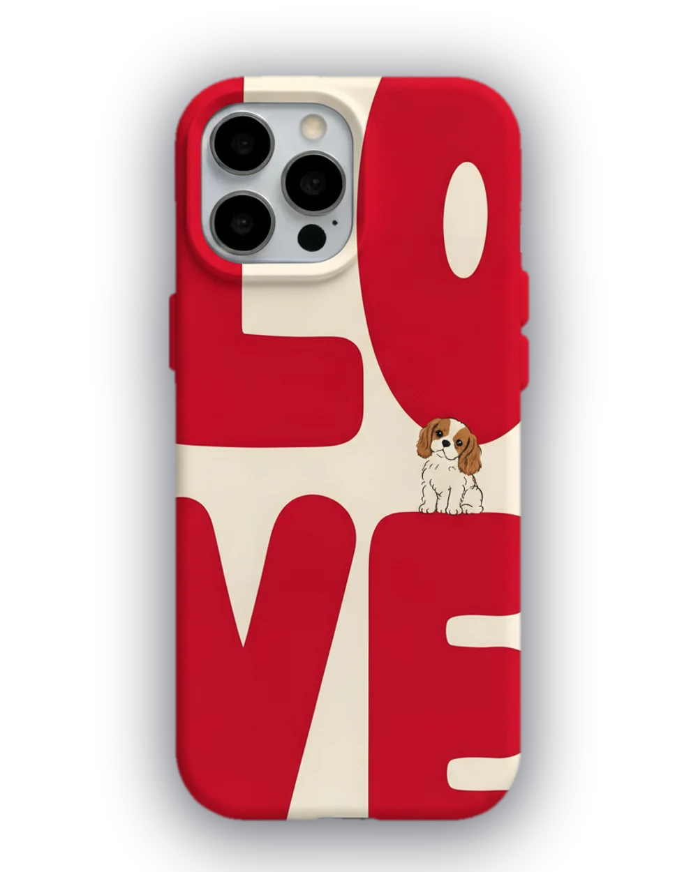 Love Köpek telefon kılıfı