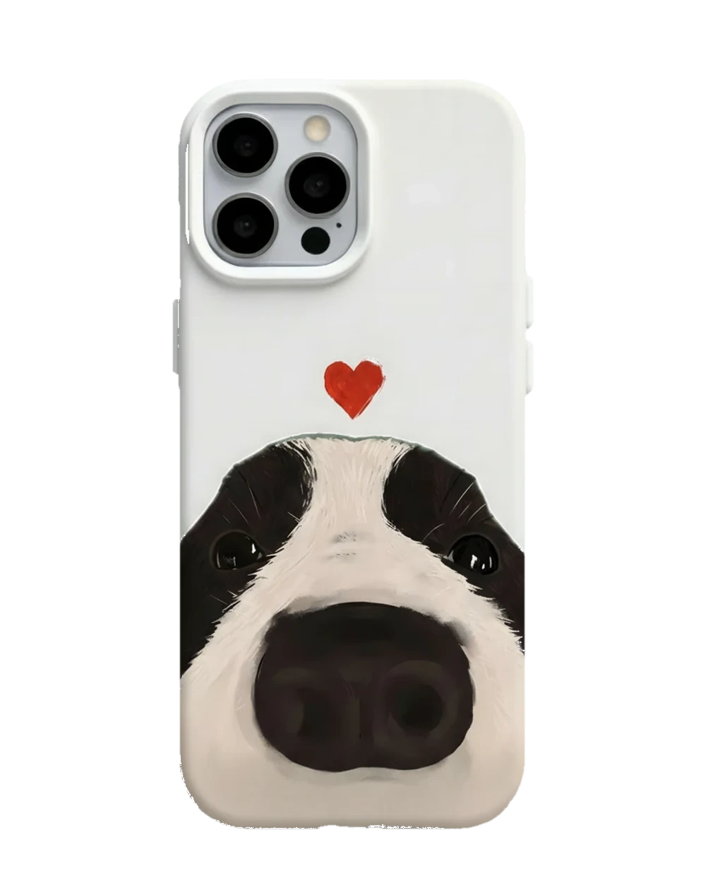 Aşık Köpek Burnu telefon kılıfı