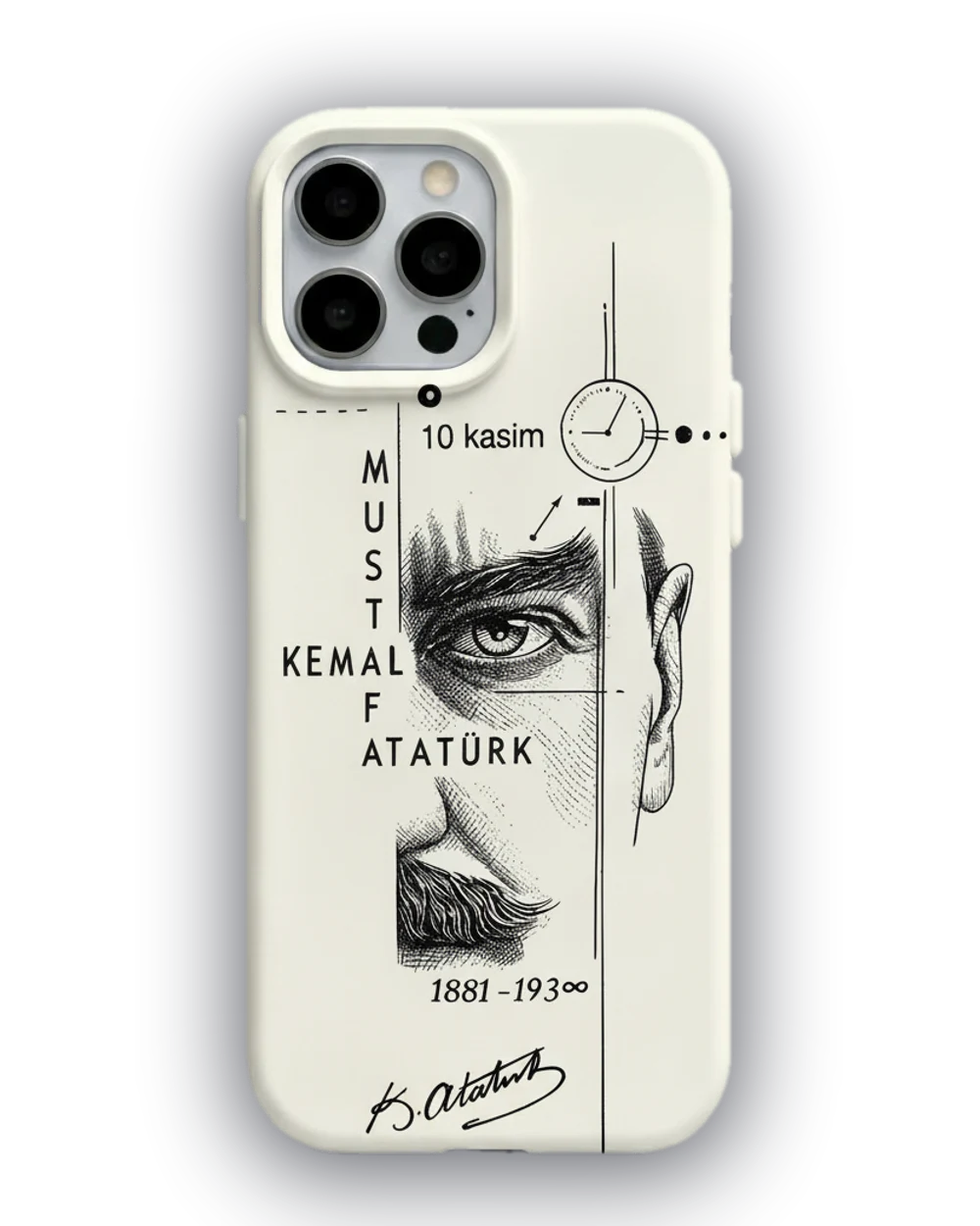 10 Kasım Atatürk telefon kılıfı