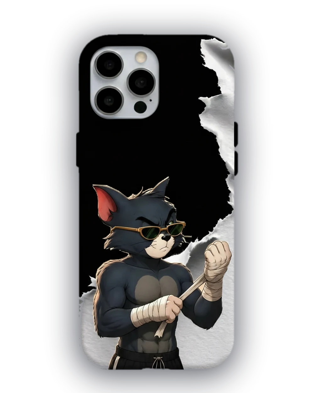 Dövüşçü Kedi telefon kılıfı