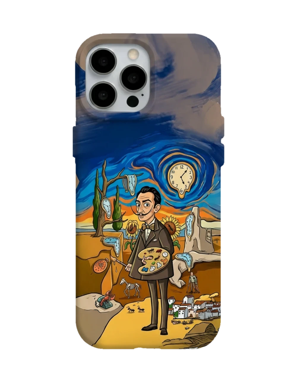 Dalí'nin Saatleri telefon kılıfı