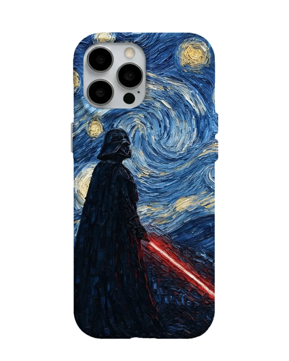 Yıldızlı Gecede Darth Vader telefon kılıfı