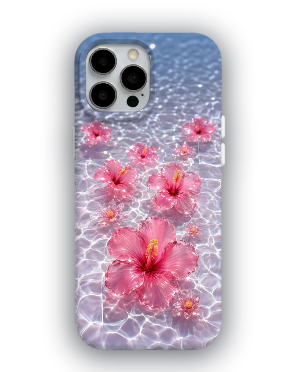 Su Üstü Hibiskus telefon kılıfı