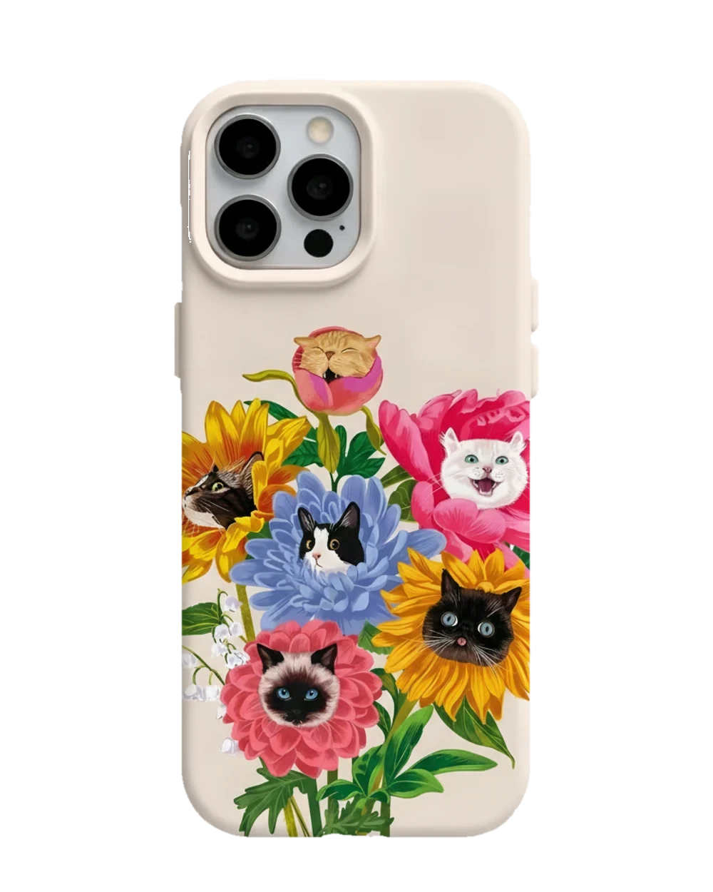 Kedili Buket telefon kılıfı