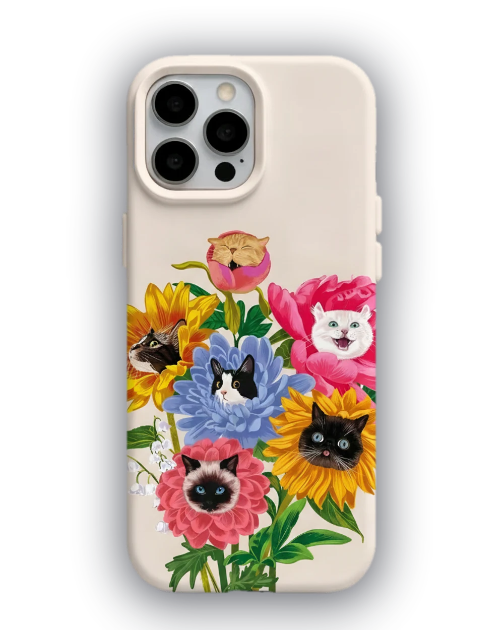 Kedili Buket telefon kılıfı