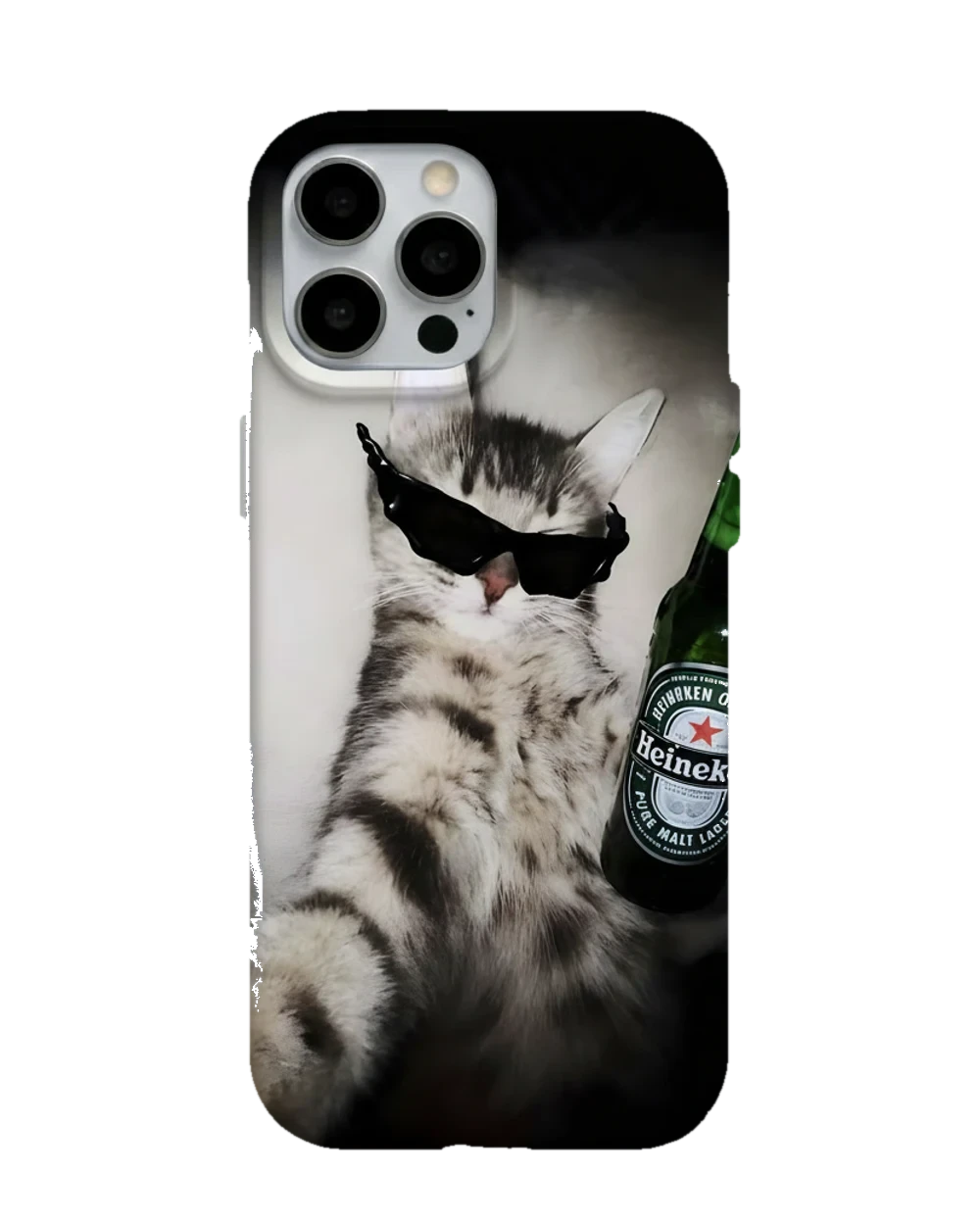 Güneş Gözlüklü Kedi telefon kılıfı