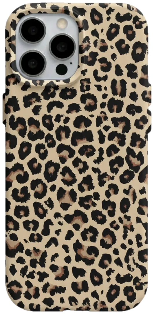 Leopar Desen telefon kılıfı