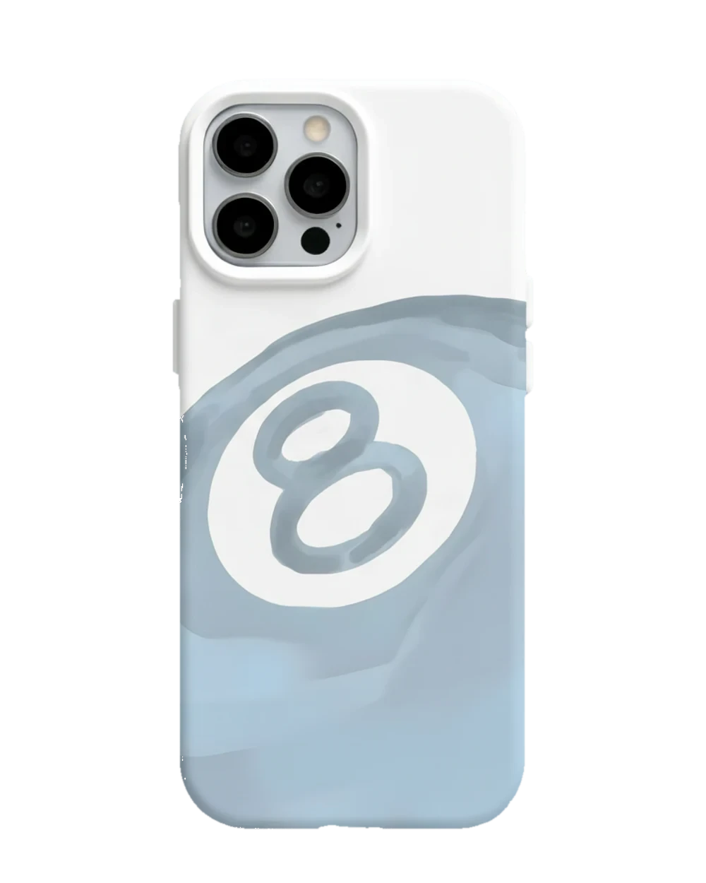 Buz Mavisi 8 Top telefon kılıfı