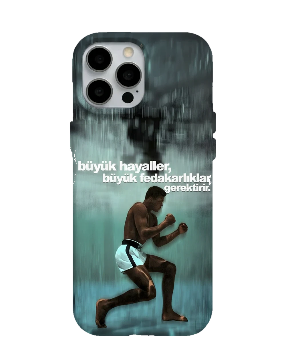 Büyük Hayaller Büyük Fedakarlıklar telefon kılıfı
