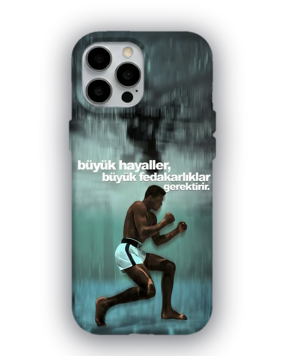 Büyük Hayaller Büyük Fedakarlıklar telefon kılıfı