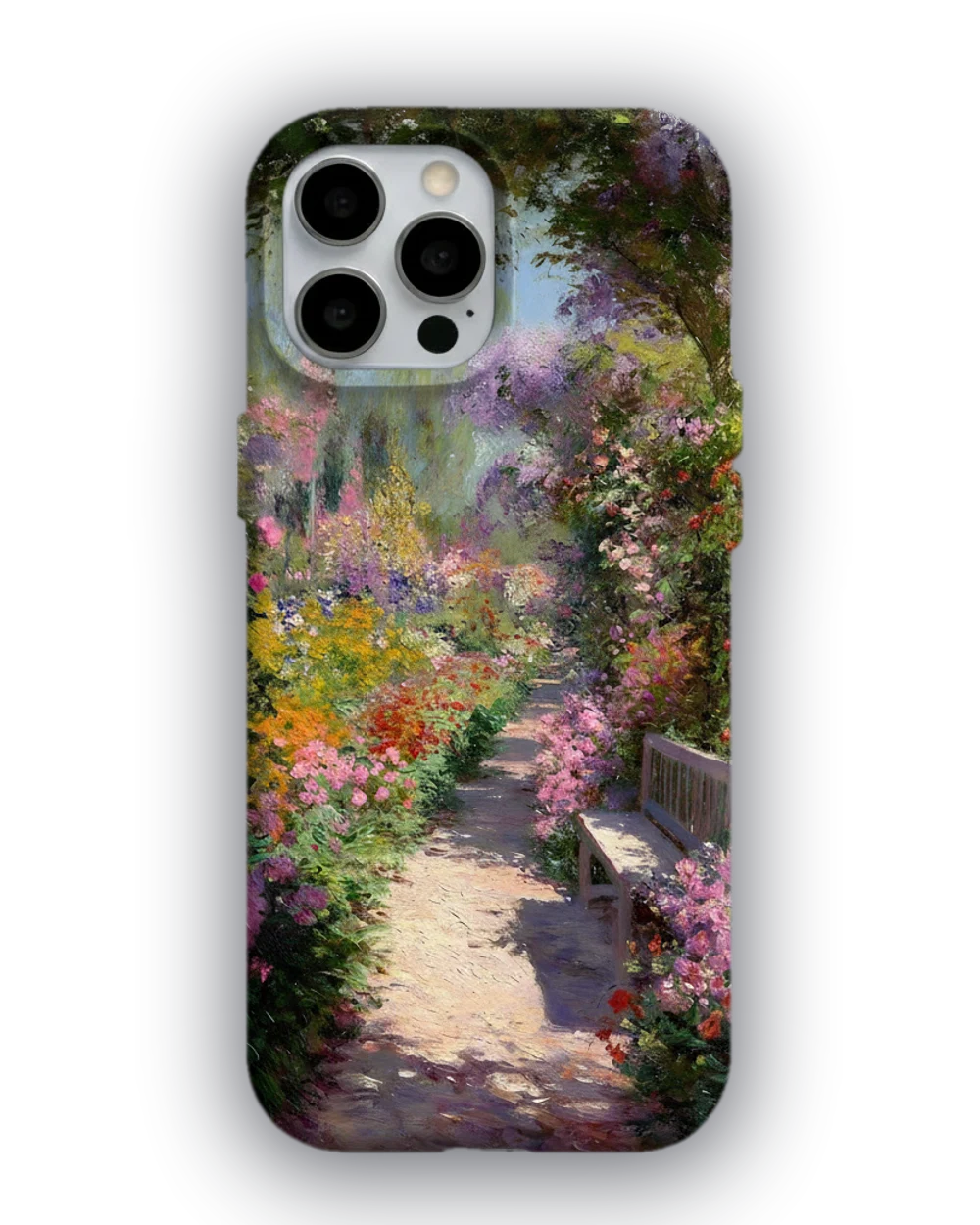 Monet Bahçe Yolu telefon kılıfı