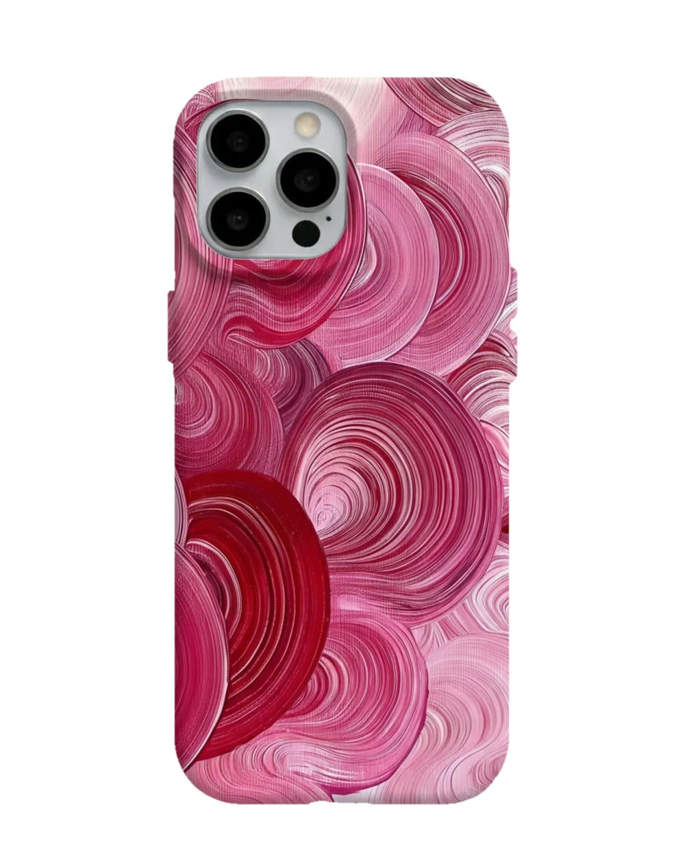 Pembe Girdaplar telefon kılıfı