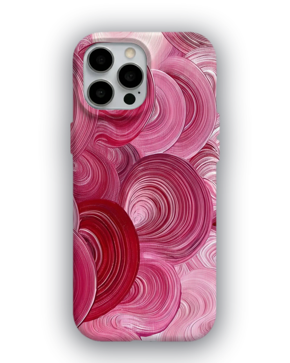 Pembe Girdaplar telefon kılıfı