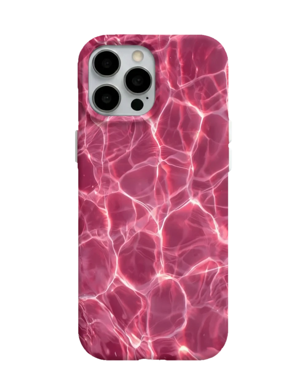 Pembe Su Işığı telefon kılıfı