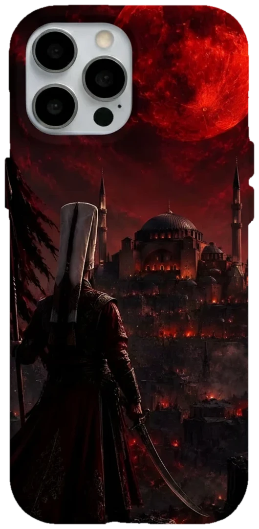 Kızıl Ay Savaşçısı telefon kılıfı