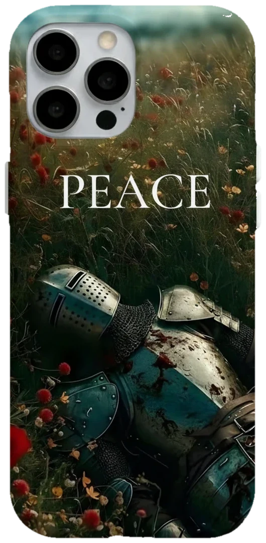 Peace Çiçek Savaşçı telefon kılıfı